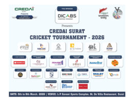 CREDAI Surat 12th Cricket Tournament 2026