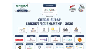CREDAI Surat 12th Cricket Tournament 2026