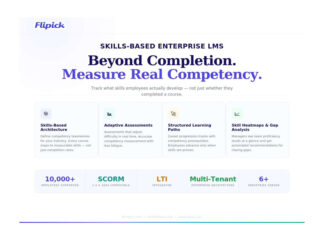 Flipick Launches Skills-Based Learning Management System with Adaptive Assessments