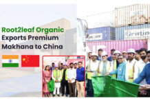 Root2Leaf Organic Leads Export of Premium Makhana to China, Strengthening India’s Global Superfood Presence