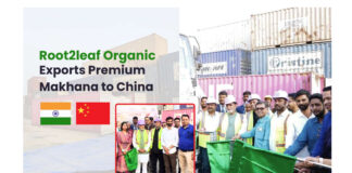 Root2Leaf Organic Leads Export of Premium Makhana to China, Strengthening India’s Global Superfood Presence