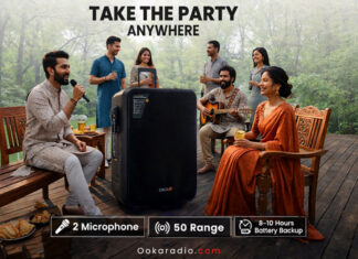 Ooka Audio DT 2 Trolley Speaker: The Ultimate Portable Sound Solution