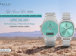 Sylvi Summer Sale 2026: Best Watches for Men and Women Under ₹5000
