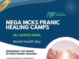 Mega MCKS Pranic Healing Camps to be Organized Across India on World Health Day