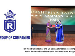 Goa Entrepreneur & Philanthropist Dr. Vinod G. Shirodkar Honoured with Prestigious ‘Rashtriya Samman’ at Bharat Mandapam, New Delhi