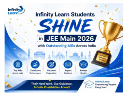 Infinity Learn Students Shine in JEE Main 2026 with Outstanding AIRs Across India