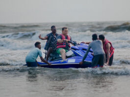 Minister of Tourism, Rohan A. Khaunte visits south Goa beaches to inspect Infrastructure and Beautification Works