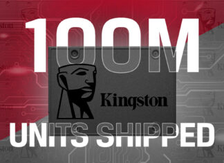 Kingston Marks Major Milestone with 100 Million A400 SATA SSDs Shipped Globally