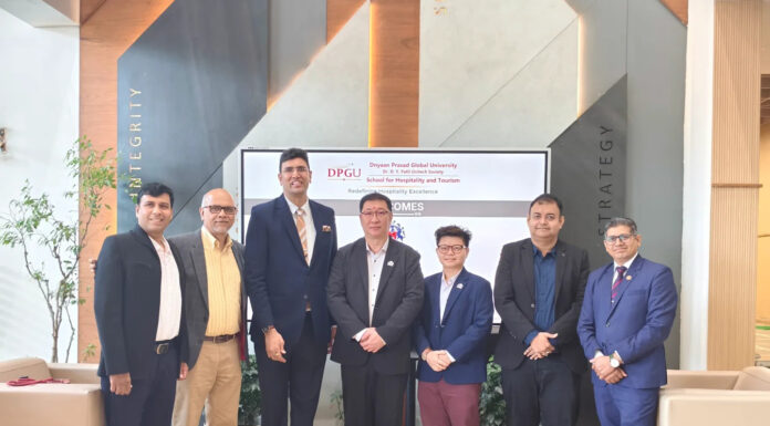Dnyaan Prasad Global University School for Hospitality and Tourism, by Dr. D. Y. Patil Unitech Society, Joins Hands with Singapore’s Nanyang Institute of Management to Build Bridges Across Borders