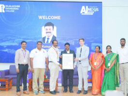 Rajalakshmi Engineering College Creates World Record at AI NEXUS 2026; Hon’ble Tamil Nadu AI Minister Applauds Historic Student Achievement