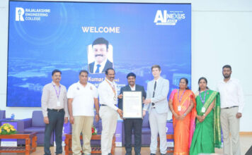 Rajalakshmi Engineering College Creates World Record at AI NEXUS 2026; Hon’ble Tamil Nadu AI Minister Applauds Historic Student Achievement