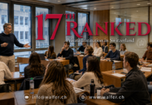Walfer Ranked 17th in Switzerland