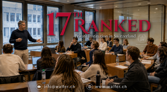 Walfer Ranked 17th in Switzerland