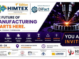 Nine Days Out, HIMTEX 2026 Exhibitor List Locks In at 350-Plus