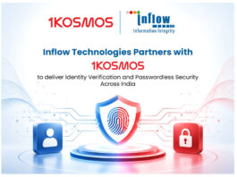 Inflow Technologies Partners with 1Kosmos to Deliver Identity Verification and Passwordless Security Across India