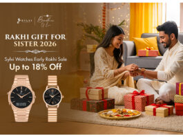 Rakhi Gift for Sister 2026: Sylvi Watches’ Early Rakhi Sale — Up to 18% Off