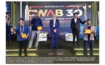 Hafeez Contractor raises urban concerns at CWAB Awards