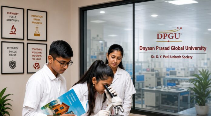 Dnyaan Prasad Global University (DPGU), by Dr. D. Y. Patil Unitech Society, Pune, Launches B.Sc. Forensic Science (Hons.) Programme