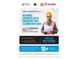 National Concrete Day & Engineers’ Day Celebration 2026 to bring together 3,000+ engineering students and industry professionals in Pune