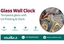 Maikra Introduces Glass Wall Clock, Bringing a Refined Glass Finish to Everyday Timekeeping