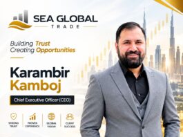 Sea Global Trade Announces Karambir Kamboj as Chief Executive Officer