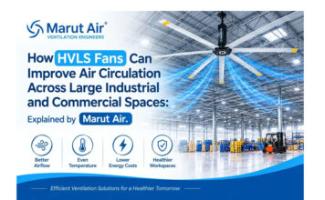 How HVLS Fans Can Improve Air Circulation Across Large Industrial and Commercial Spaces: Explained by Marut Air