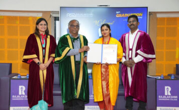 Rajalakshmi School of Architecture Celebrates 10th Graduation Day; 39 Students Graduate