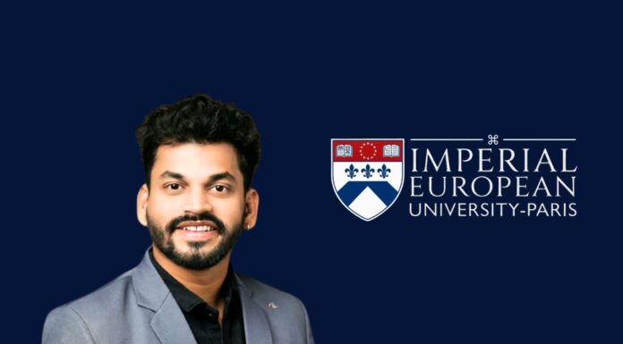Dr. Pratik Mungekar Appointed Pro Vice-Chancellor of Imperial European University–Paris, France